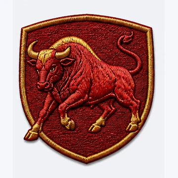 Przykładowy wzór haftu — emblemat