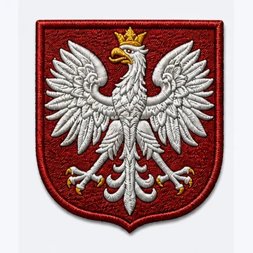 Przykładowy wzór haftu — godło